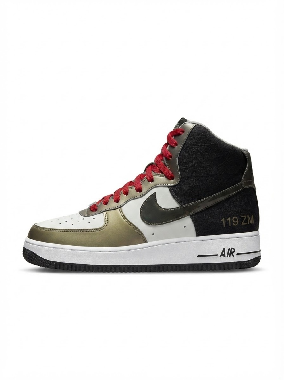 Nike Air Force One Newsprint Pewter Size 13